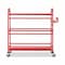 Rubbermaid Commercial Tote Picking Cart, 57 x 18.5 x 55, 450 lb Capacity, Red 2144269 - alternate 1